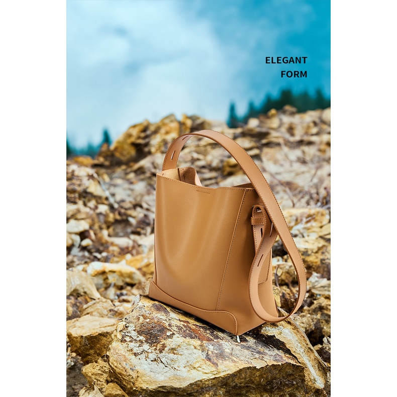 Túi Xách Đeo Vai Da Thật Cỡ Lớn Thời Trang Xuân Hè 2023 Cho Nữ