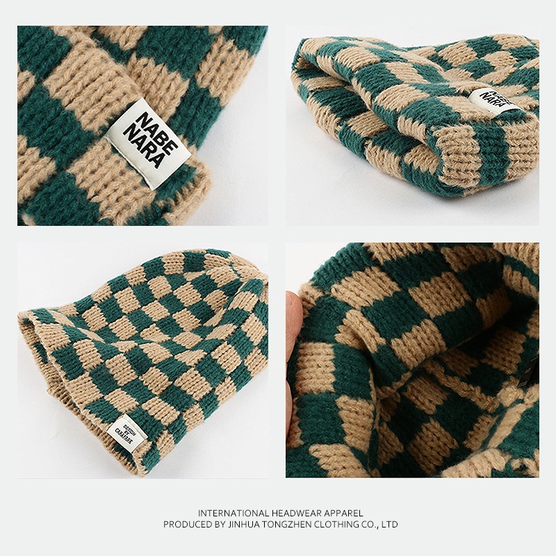 Mũ Len Dệt Kim Phong Cách Thời Trang Thu Đông Hàn Quốc Dành Cho Nữ