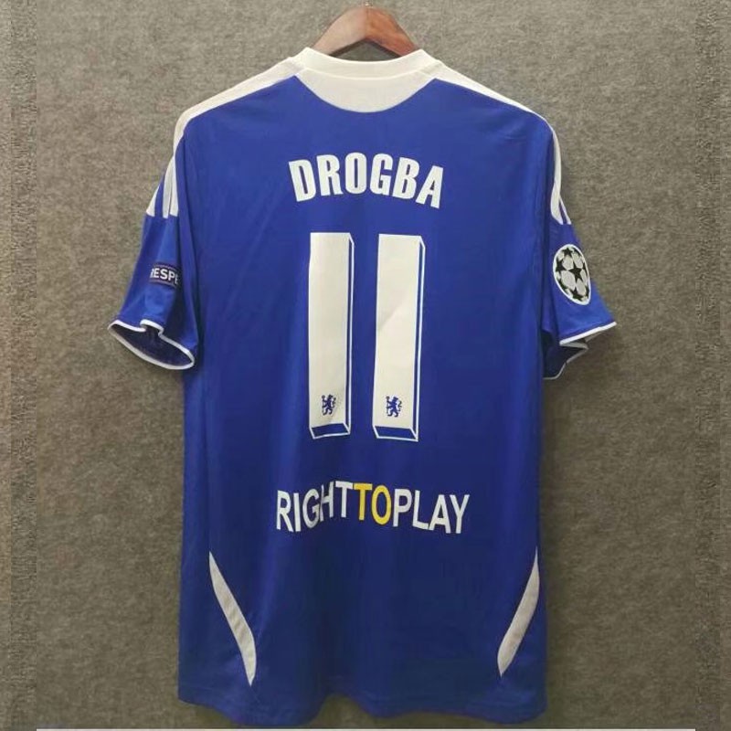Áo Bóng Đá Chất Lượng Cao Phong Cách vintage 2011-12 chelsea