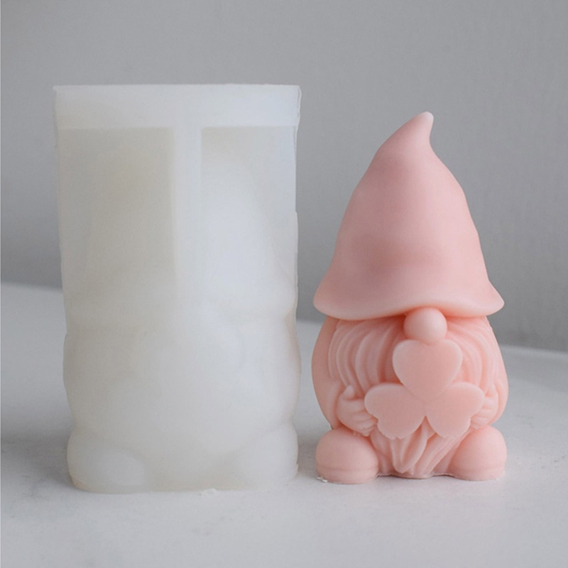 Khuôn silicone Làm Nến Thơm diy Hình Giáng Sinh Tiện Lợi