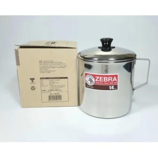 CA NƯỚC INOX CÓ NẮP ZEBRA THÁI LAN [Giá hủy diệt] [Có sẵn] [Chính hãng] [Ảnh thật]