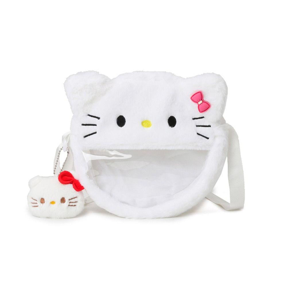 Túi Đeo Vai Chéo Đựng Tiền Xu kuromi Bằng pvc Trong Suốt Họa Tiết Hoạt Hình my melody dalton kuromi Dễ Thương Có Thể Nhìn Thấy Cho Trẻ Em
