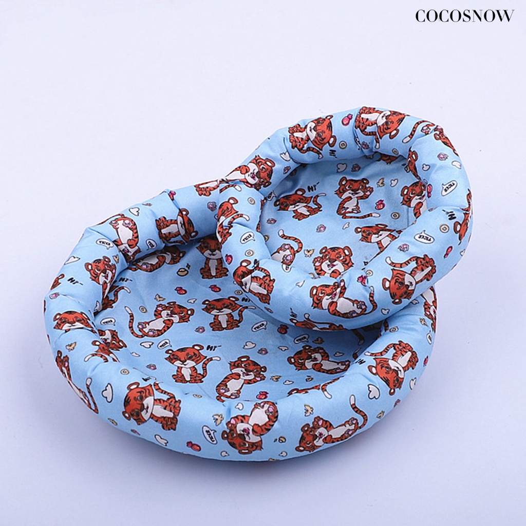 Giường Ngủ Hình Tròn Mềm Mại Co Giãn Tốt Thoải Mái Hình Hoạt Hình Cho hamster
