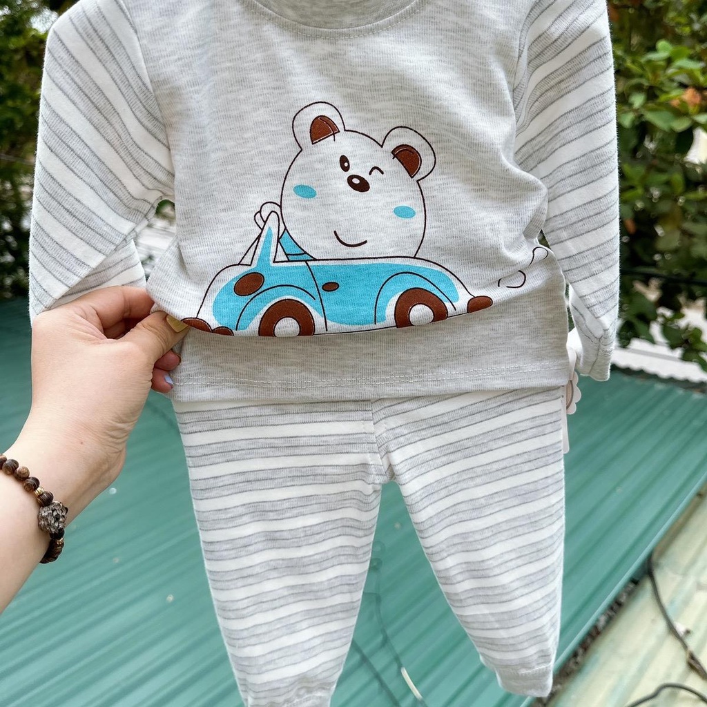 BỘ COTTON LEN QUẢNG CHÂU CHO BÉ