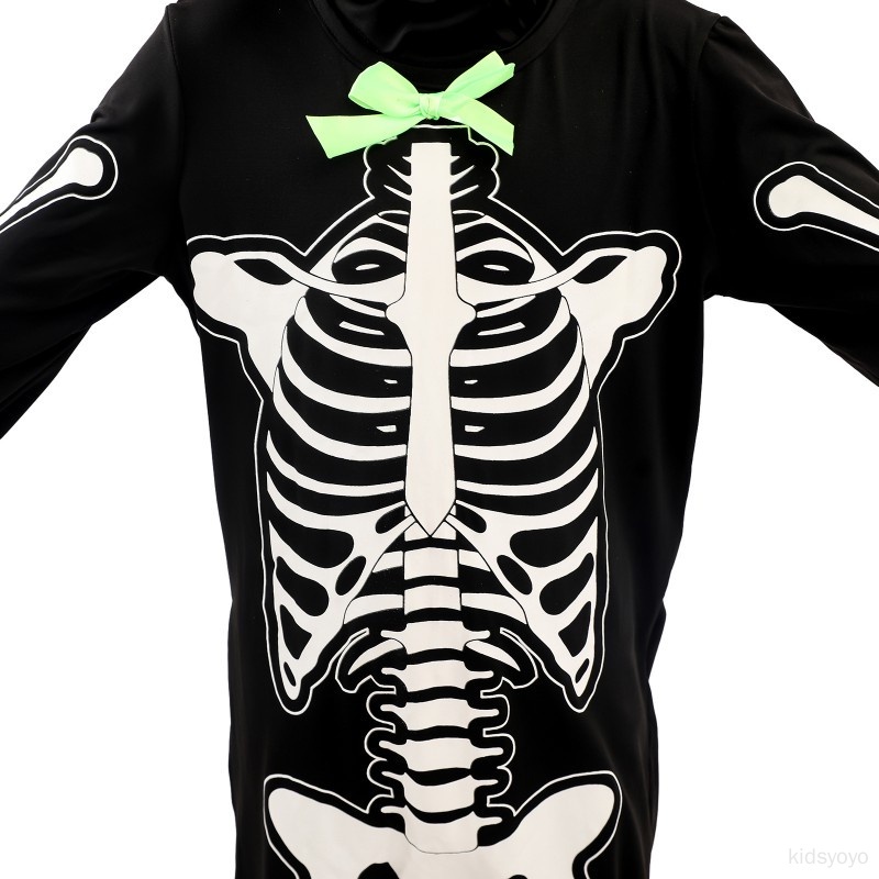 Áo Liền Quần Hóa Trang halloween Bằng polyester Phát Sáng Cho Bé Trai