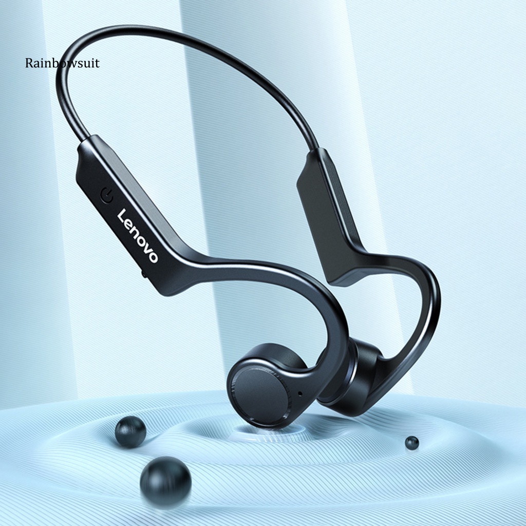 Tai Nghe Không Dây bluetooth lenovo x4 Dung Lượng Lớn Chống Nước Có Thể Truyền Âm Thanh Xương Tai Nghe Thể Thao