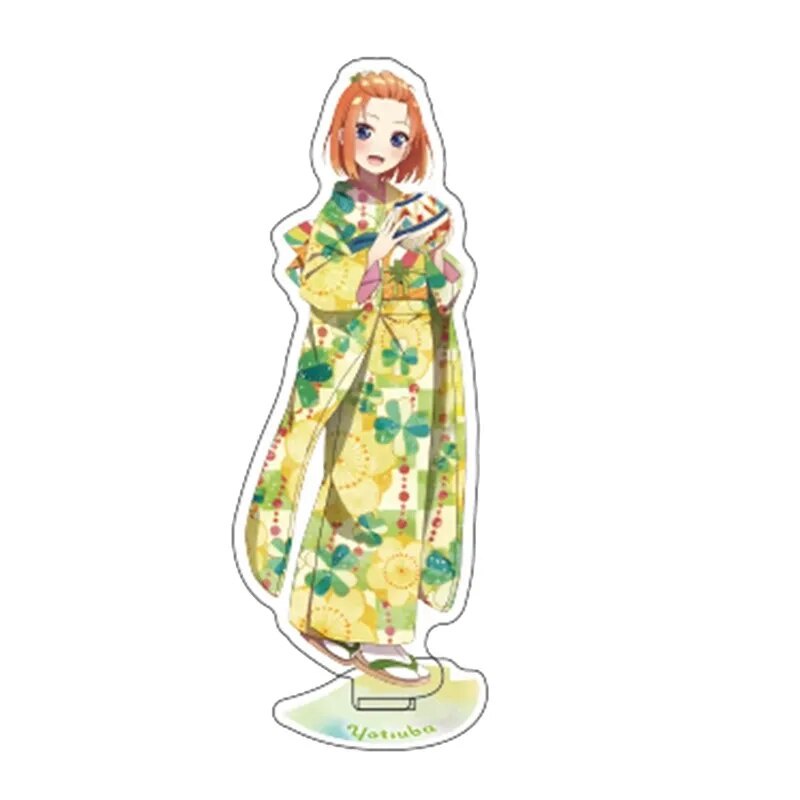 Mô hình Standee The Quintessential Quintuplets Nakano Ichika Nino Miku Yotsuba Phụ kiện trang trí để bàn góc học tập