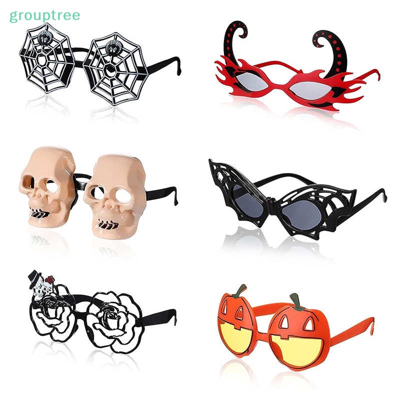 Kính Râm Hình Dơi Màu Trơn Phong Cách halloween Cho Nam Và Nữ prta