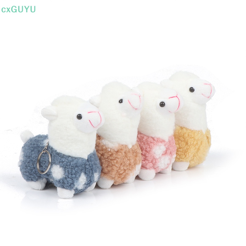 1 Thú Nhồi Bông Hình Lạc Đà alpaca Dễ Thương