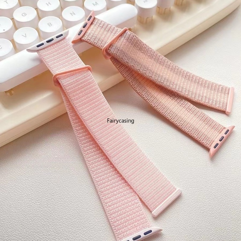 Dây Đeo nylon Cho Đồng Hồ Thông Minh apple watch ultra 2 se 6 5 4 3 49mm 45mm 41mm 44mm 9 8 7 38mm 42mm 40mm