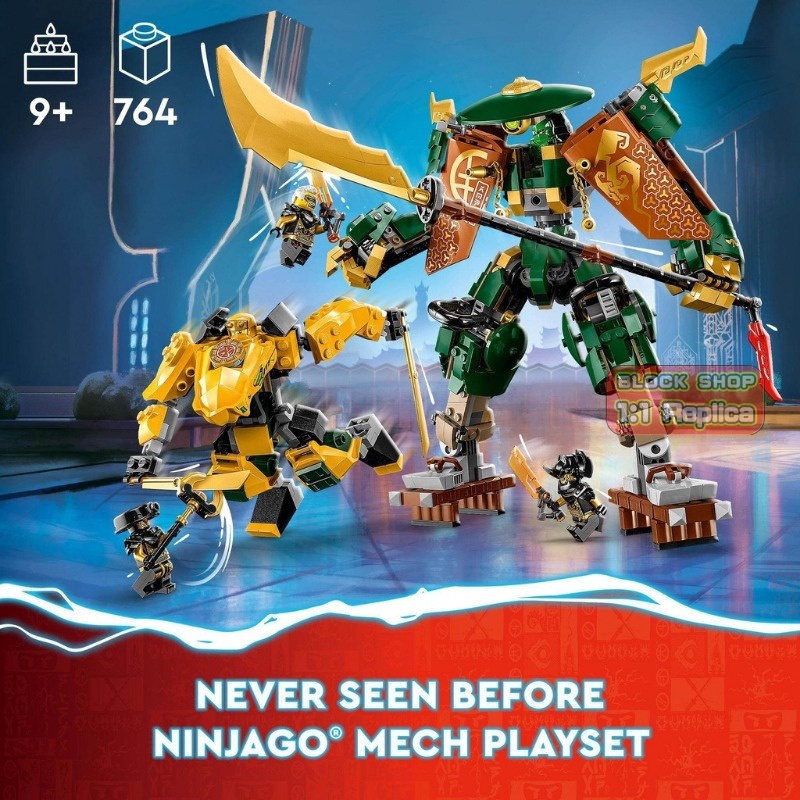 Bộ Đồ Chơi Lắp Ráp ninja team 71794 750 Mảnh Cho Bé