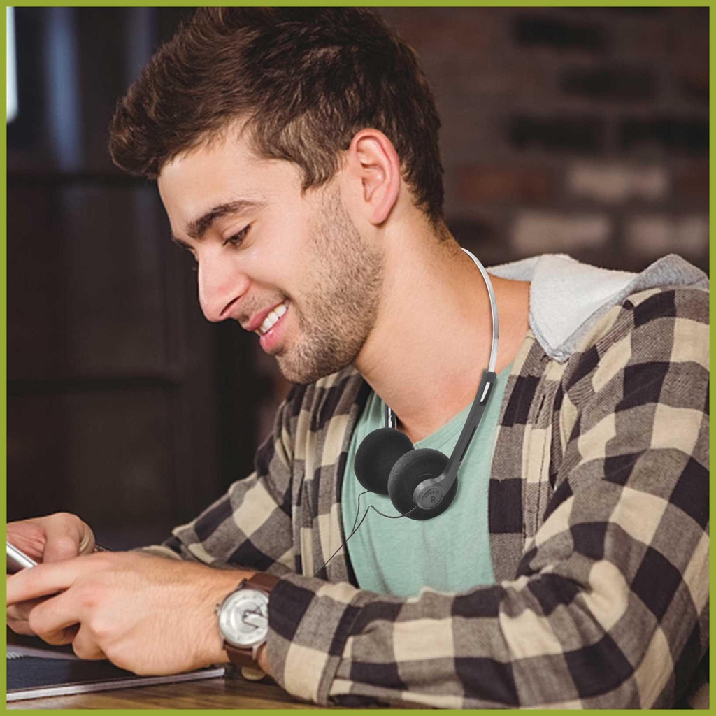 Tai Nghe Có Dây Trong Suốt Phong Cách retro vintage