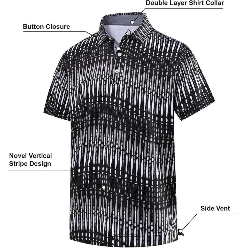 Áo Thun polo Ngắn Tay Nhanh Khô Thời Trang Cho Nam