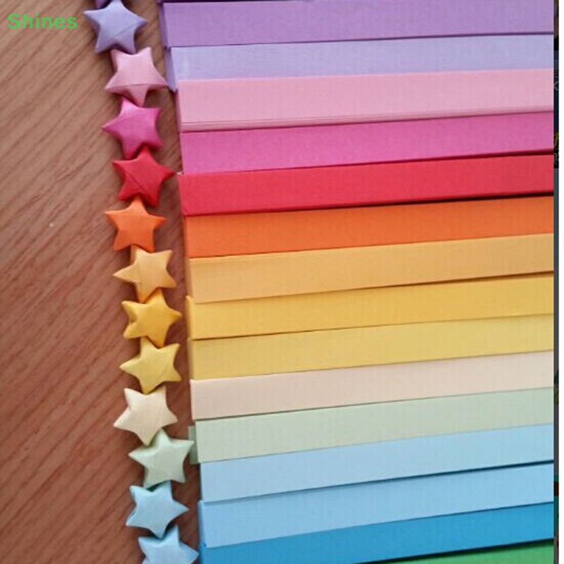 Giấy Gấp Sao origami Nhiều Màu Sắc vn
