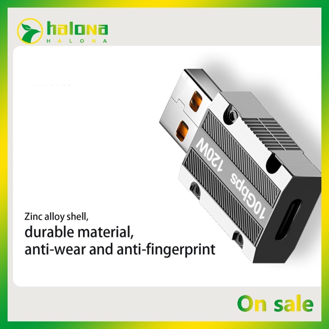 Halo Dây Cáp Sạc Nhanh 120w 10gbps Cho Điện Thoại / Máy Tính Bảng