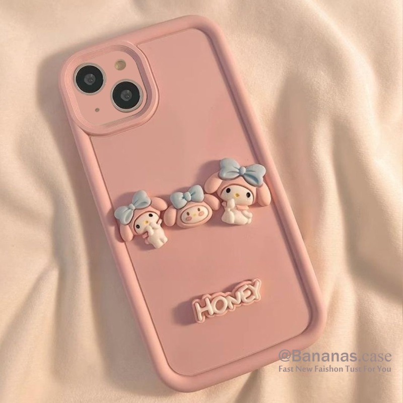Ốp Điện Thoại Dẻo Họa Tiết Hoạt Hình Kuromi Dễ Thương Cho iphone 15 14 13 12 11 pro max x xr xs max 7 8 plus se2020