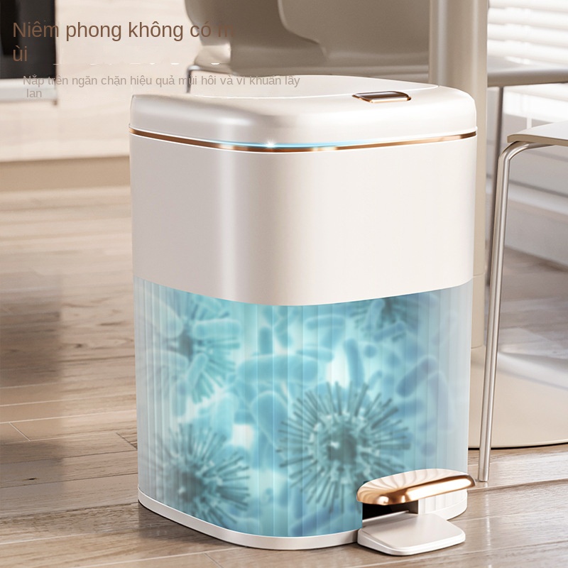 Thùng Rác Có Bàn Đạp Chân Có Nắp Đậy Nhà Tắm / Phòng Khách / Phòng Ngủ Hàng Mới