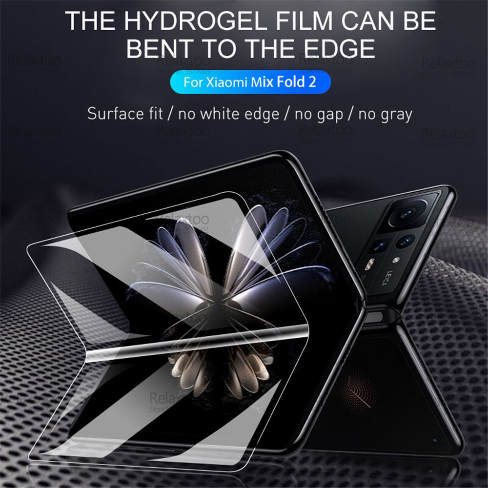 3Pcs 9999D Curved Hydrogel Film For Oppo Find N3 5G Screen Protector Appo FindN3 N 3 3N OppoFindN3 2023 7.82inch Films Not Glass