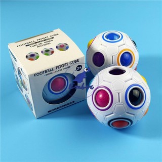 Đồ chơi thông minh / rubik biến thể moyu yj rainbow ball rubic banh