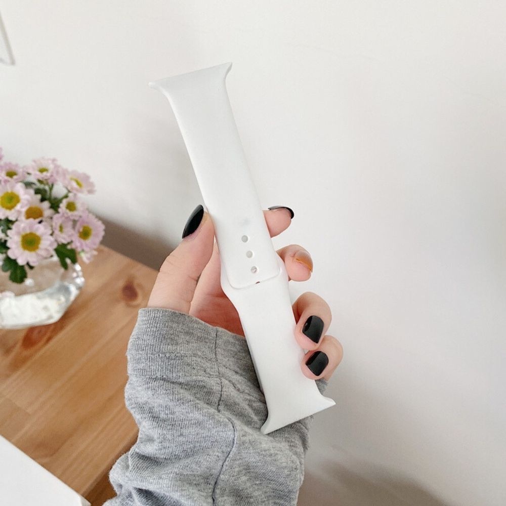 Dây Silicone  dành cho Đồng Hồ Thông Minh iwatch series 1/2/3/4/5/6/7/8 Size 38/40/41/42/44/45mm MIZADO