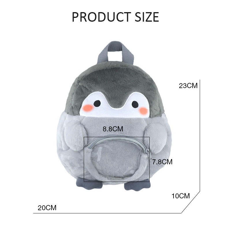Túi Xách mini Hình Chim Cánh Cụt Hoạt Hình Dễ Thương Cho Bé Gái