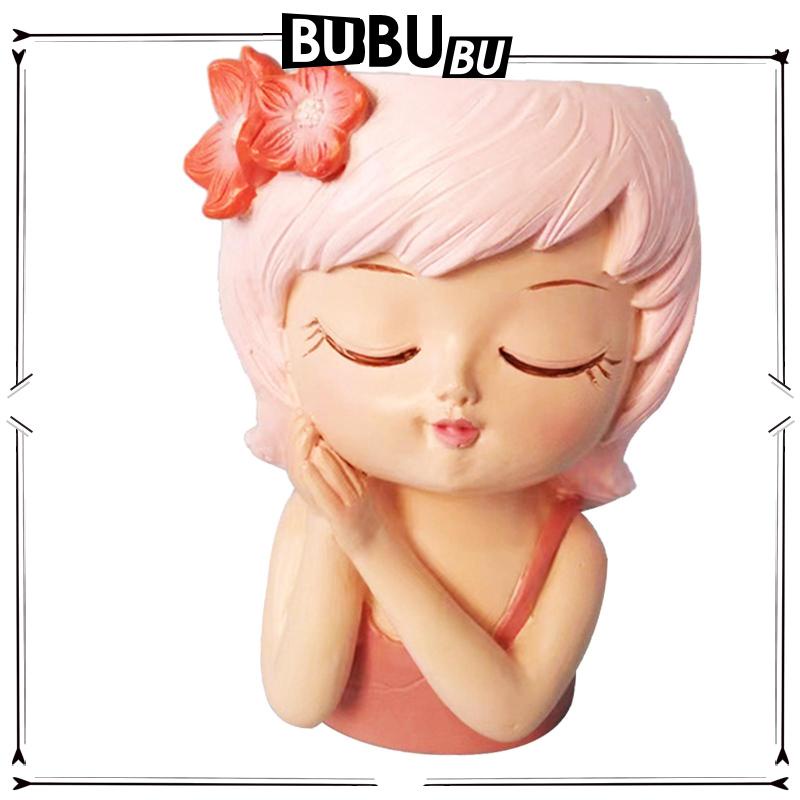 Chậu Cây Cảnh Hình Đầu Người Hầu Trang Trí