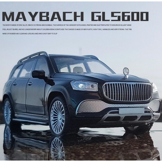 Xe mô hình, Mô hình xe ô tô MercedesBenz GLS600 Tỉ lệ 1:24 Của Hãng CHIMEI tặng ô tô