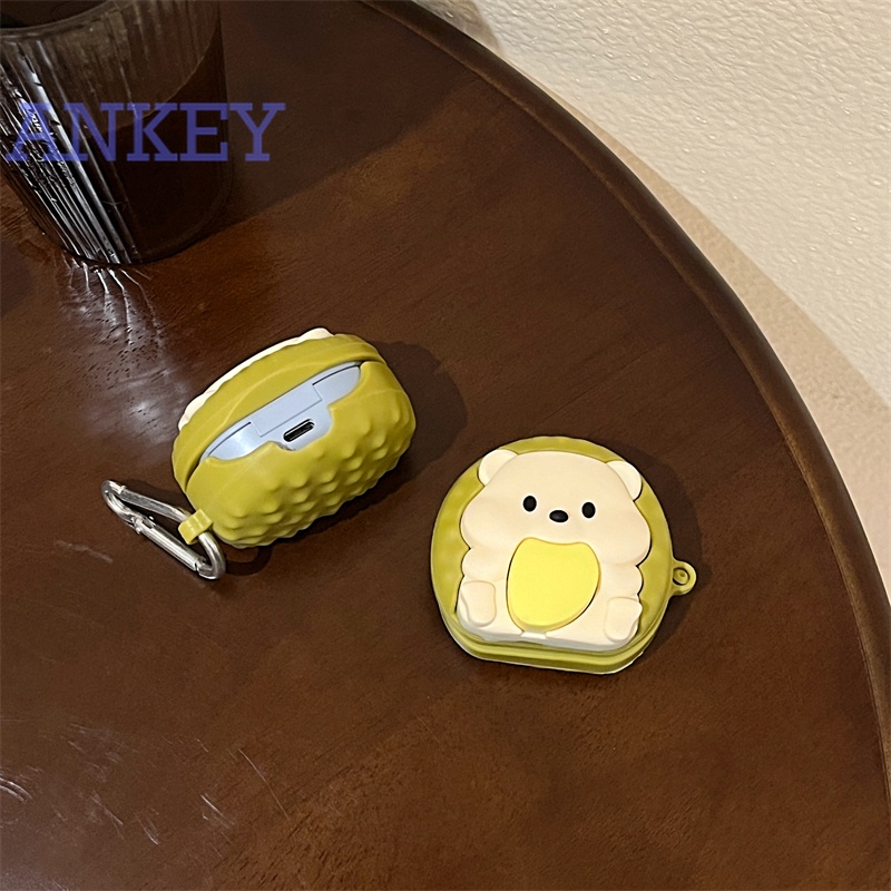 For Samsung Galaxy Buds FE / Buds Pro / Buds2 / Buds 2 Pro / Buds Live Case Protective silicone Cute Cartoon Covers Bluetooth Earphone Shell Headphone Portable