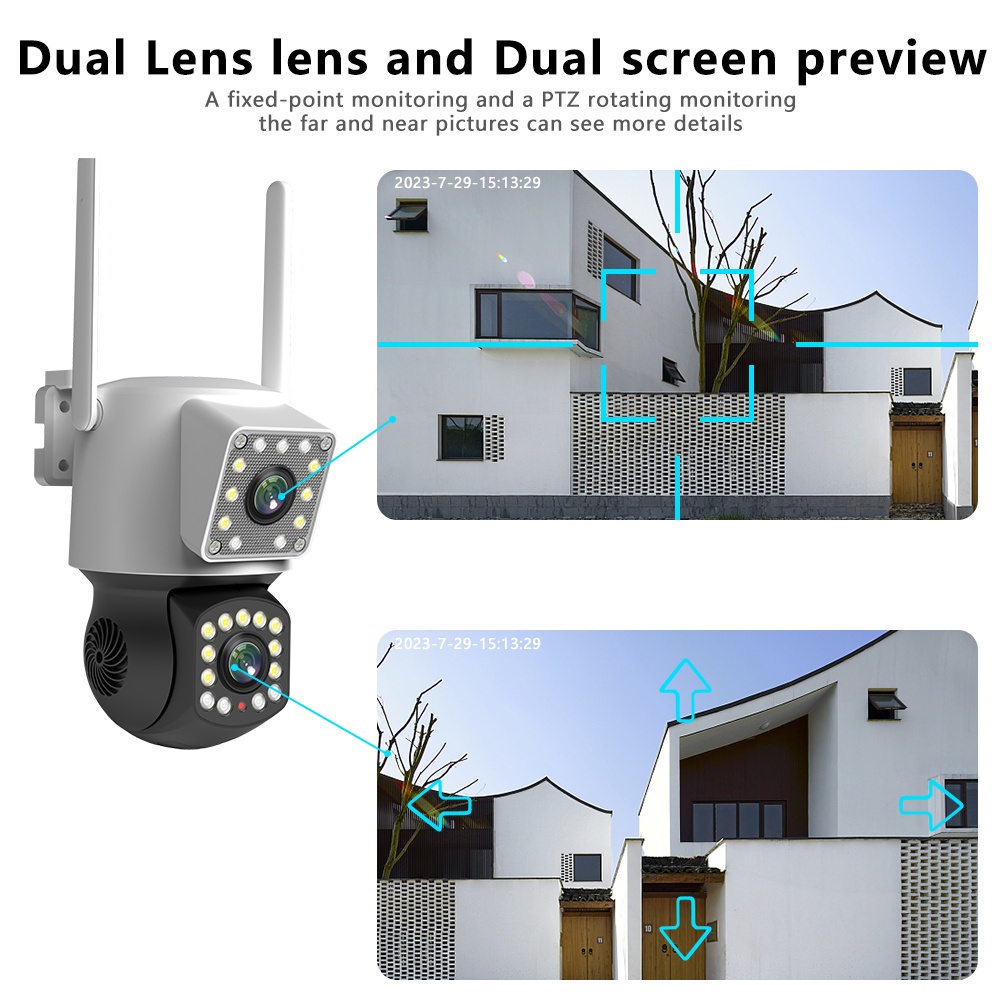 Aio camera An Ninh hd 8mp Chống Thấm Nước v380 pro