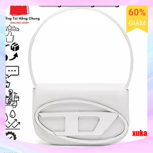 🌟✅Túi Đeo chéo D.ie.sel  Shoulder Bag màu trắng . đen  size 20 cực hot 2023 SẴN HÀNG SALE SỐC