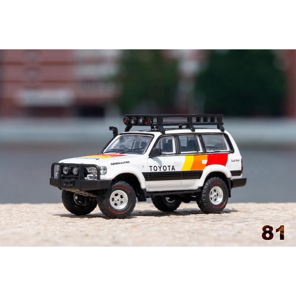 Gcd Mô Hình Xe Hơi toyota land cruiser lc80 Bằng Hợp Kim Tỉ Lệ 1: 64