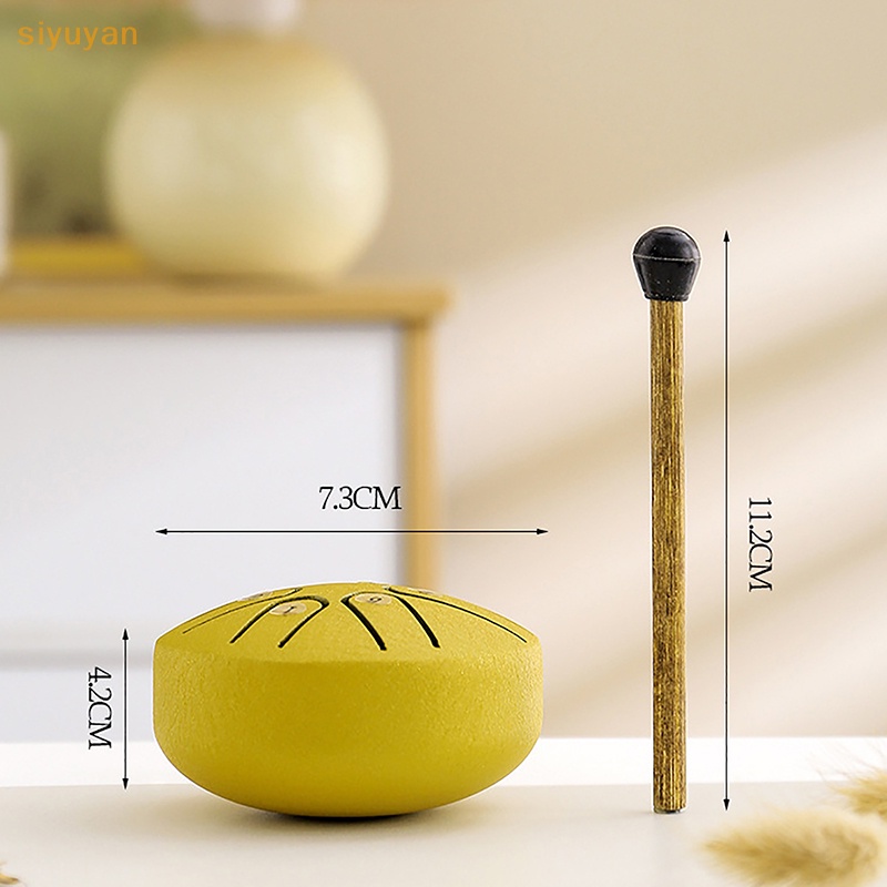 Trống Lưỡi Thép 3 inch 6 Tone c Có Phím Bằng Hợp Kim Nhôm vn