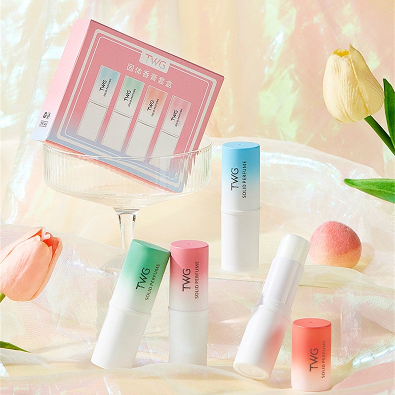 CYREAL Twg Solid Balm Hương Thơm Lâu Dài Hương Thơm Nhẹ Lăn Khử Mùi Dạng Rắn Di Động Cho Học Sinh Nam Và Nữ