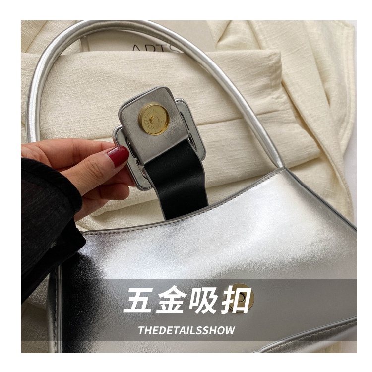Jasmin noir Túi Đeo Chéo Vai Bằng Da Bóng Thời Trang Dành Cho Nữ
