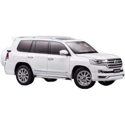 Mô hình xe hơi hợp kim Mô hình xe ô tô mô phỏng xe ô tô màu xanh lá cây Toyota Land Land Cruiser tặng ôtô