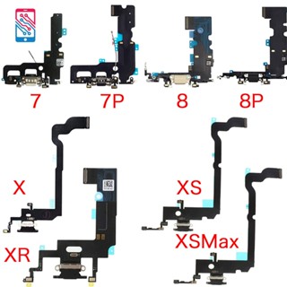 Mạch Cổng Sạc usb Kèm Mic Thay Thế Chuyên Dụng Cho iphone 7 8 8p x xr xs max