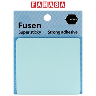 Giấy Note 70 x 70 mm - Motto CYSSC70-BL - Màu Xanh Biển (40 Tờ)