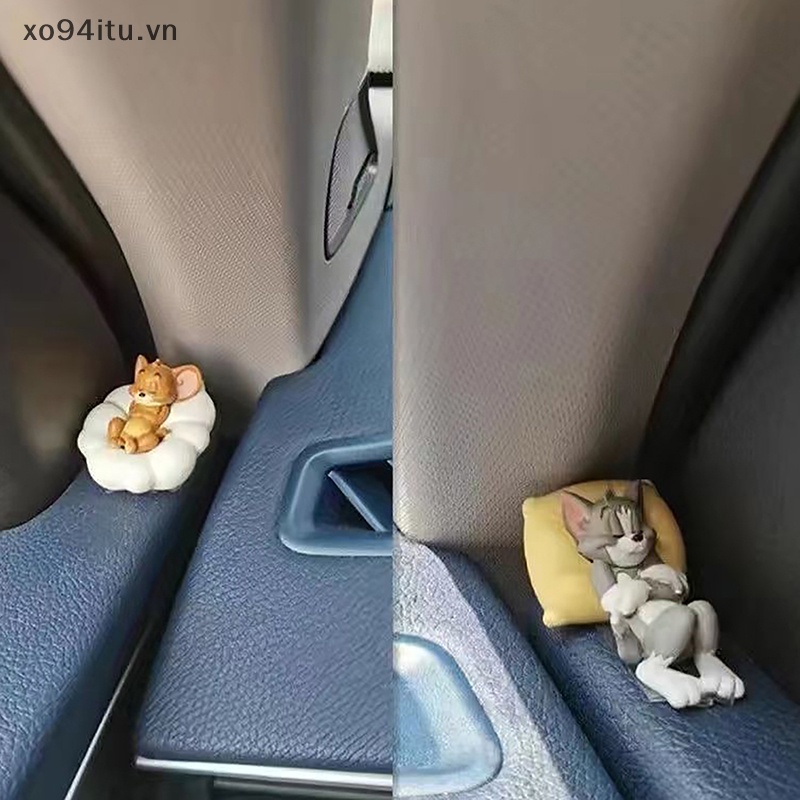 Xoitu Mô Hình Mèo tom Và Chuột jerry Để Bàn Trang Trí Xe Hơi