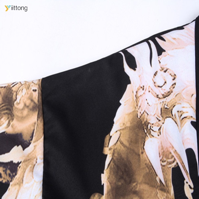 Áo Khoác kimono In Hình Rồng Phong Cách Nhật Bản Cho Nam Nữ