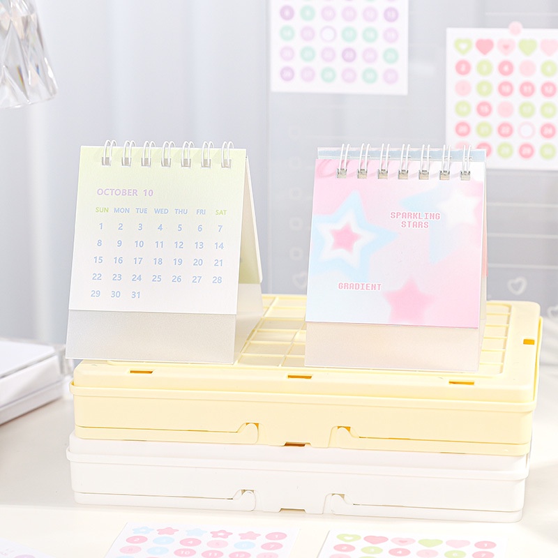 Túi Xách Cdailyyyy Chất Lượng Cao|Lịch Để Bàn Năm 2024 mini Tự Trang Trí Độc Đáo 2024