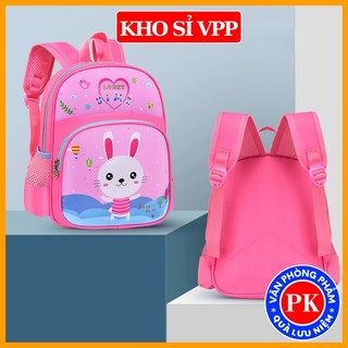 Balo mẫu giáo mầm non cho bé trai và bé gái in hình elsa siêu nhân công chúa khủng long phi hành gia TE48
