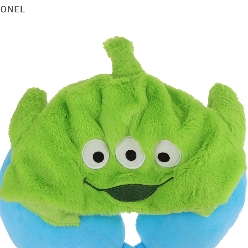 Onel Gối Chữ u Có Mũ Trùm Đầu Hình stitch Gấu pooh / Người Ngoài Hành Tinh Đáng Yêu