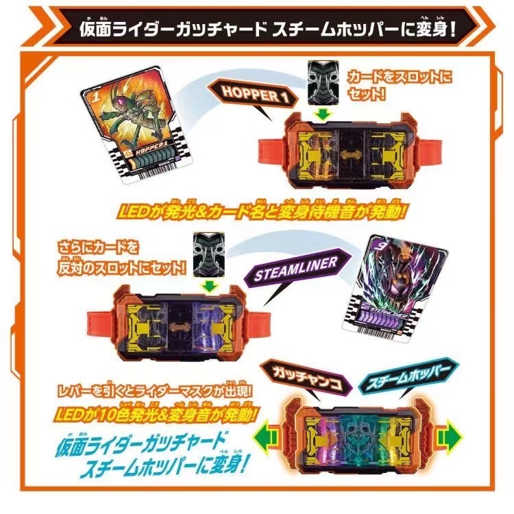 Hàng Mới Về  Mô Hình bandai / bandai dx kamen rider Ổ Đĩa gotchard drive Làm Quà Tặng Cho Bạn Trai