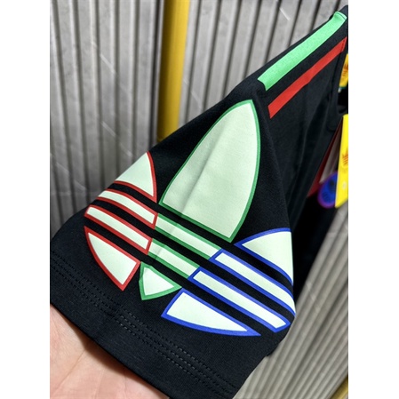 Áo Thun Gucci-Adidas Đen_Gc06
