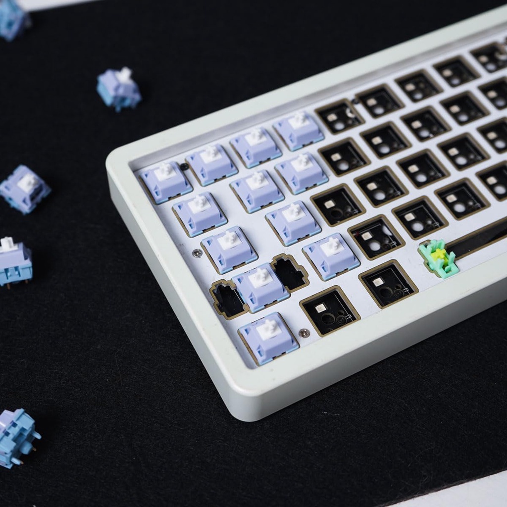 Bộ Công Tắc Lên Men Tuyến Tính ktt blueberry v2 5 Chấu Chuyên Dụng Cho Bàn Phím Cơ Chơi Game