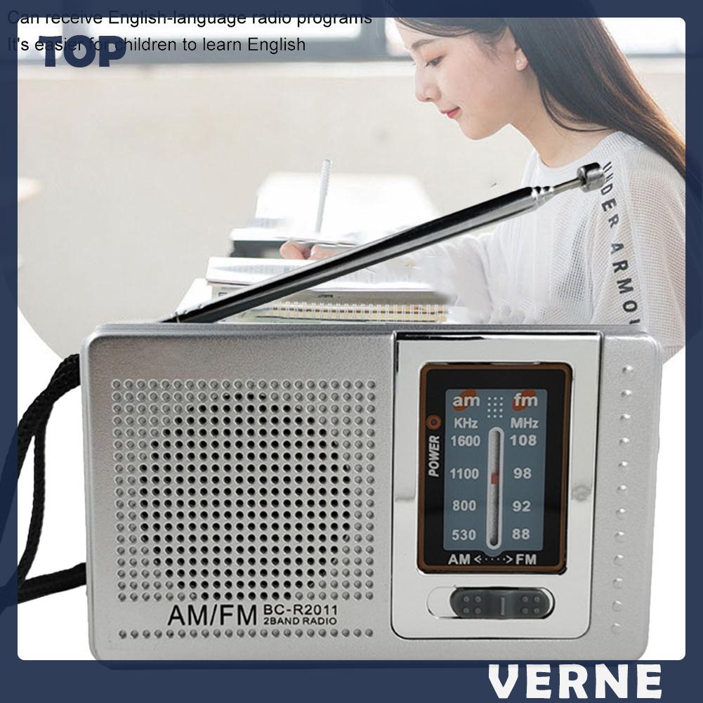 Radio mini hifi Băng Tần Kép Có Ăng Ten Thu Sóng am fm