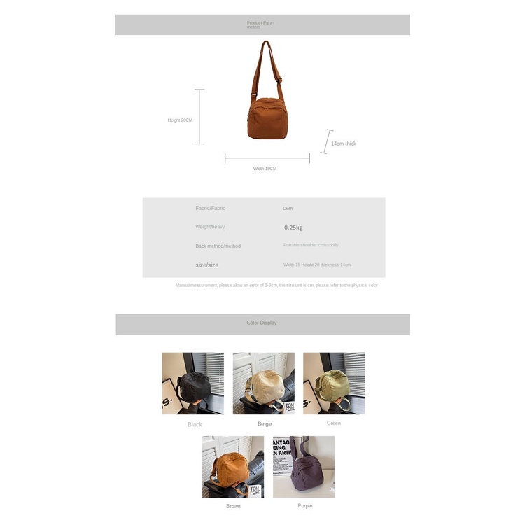 Túi Xách Đeo Vai Phong Cách retro Đơn Giản Hợp Thời Trang Cho Nữ