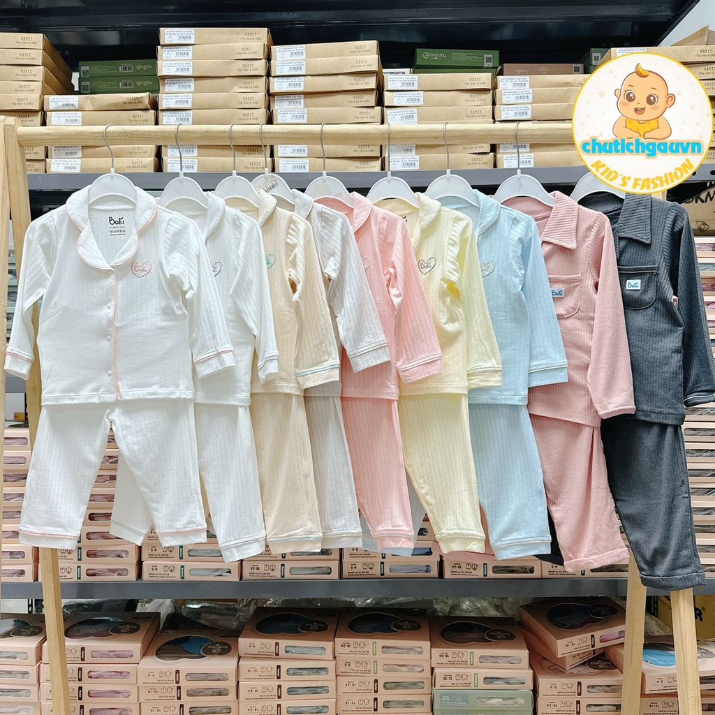 BARU - Bộ quần áo pizama dài tay cho bé từ 9 tháng đến 4 tuổi