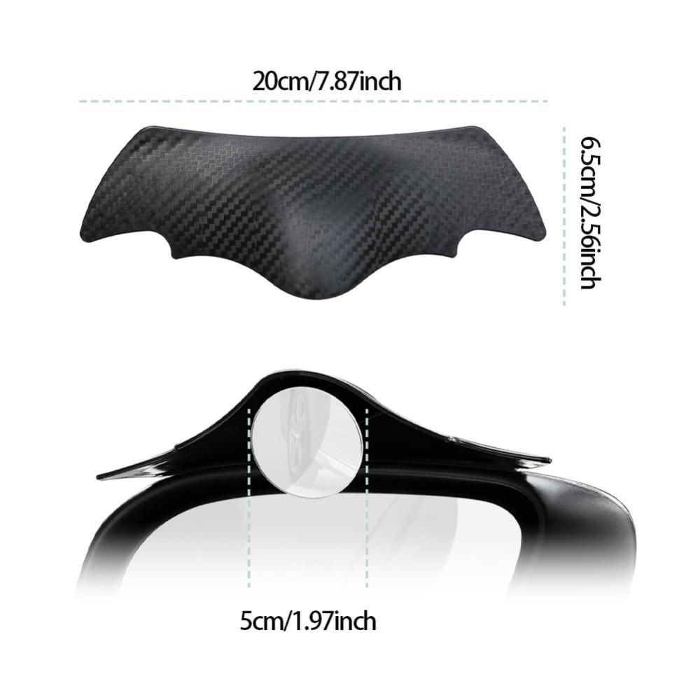 Set 2 Gương Chiếu Hậu Xoay 360 Độ Che Mưa e7v2 Chuyên Dụng Cho Xe Hơi / Nhà Cửa