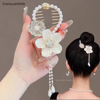 Kẹp Tóc Hình Nơ Đính Ngọc Trai